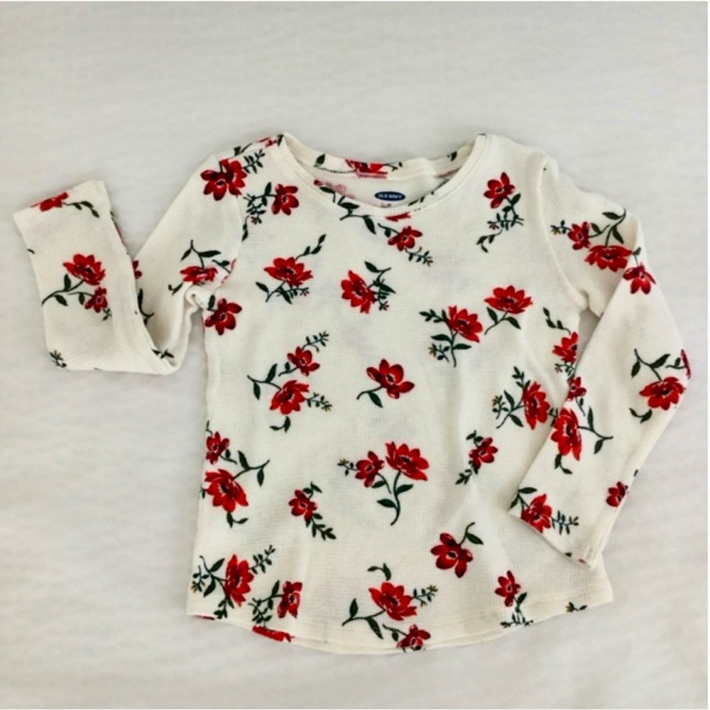 Girl’s Old Navy Floral Thermal Size 5T